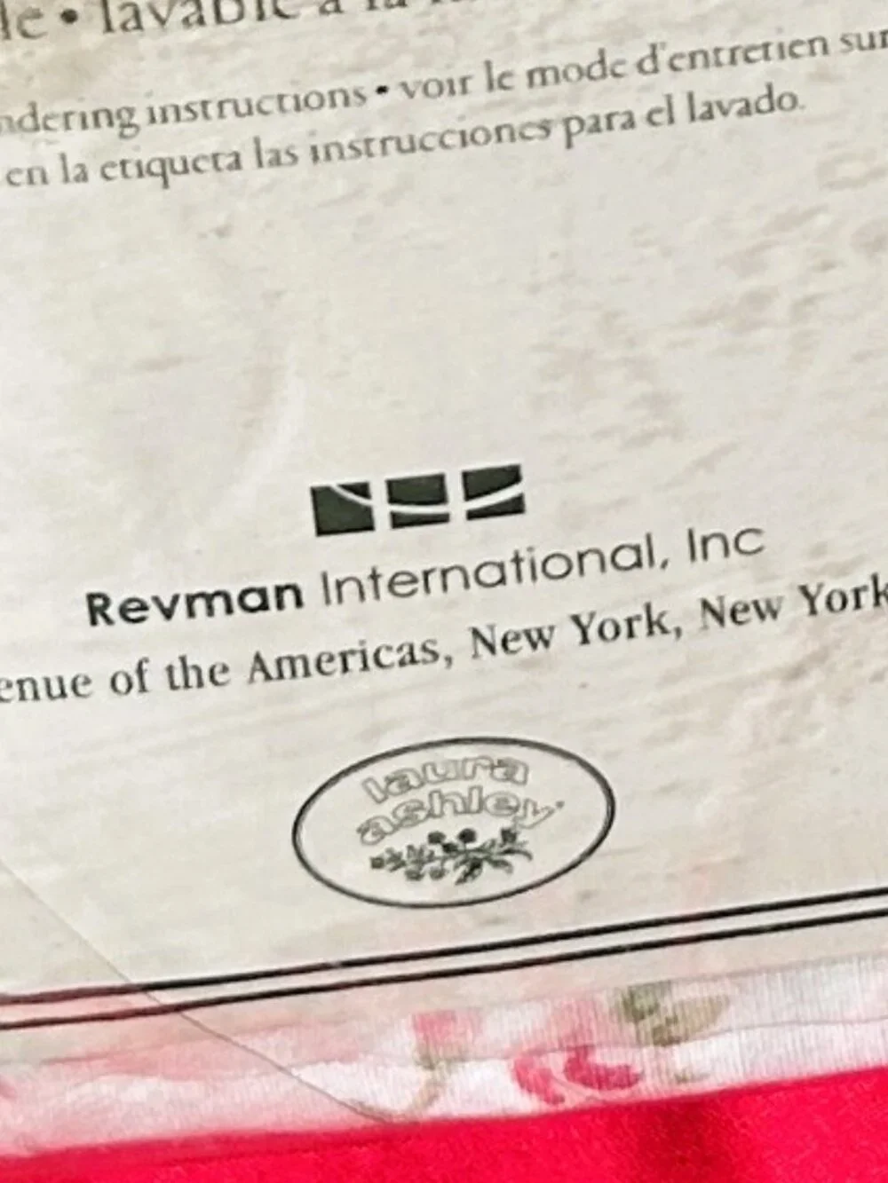 NEW Vintage Full Cotton Sheet Set~Laura Ashley Bistol white Pink Rose Paisley